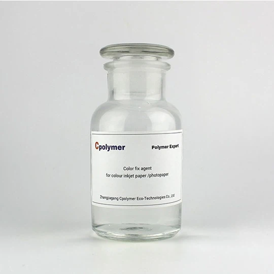 Fixing Agent in Papermaking Inkjet Paper